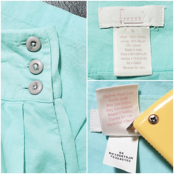 🌞 Summer Skirt Cotton S Mini Skater 🌞 - Picture 3 of 6